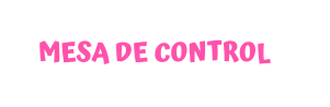MESA DE CONTROL